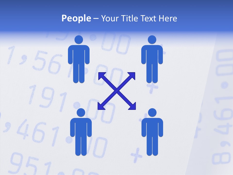 Assistance White Background Close Up PowerPoint Template