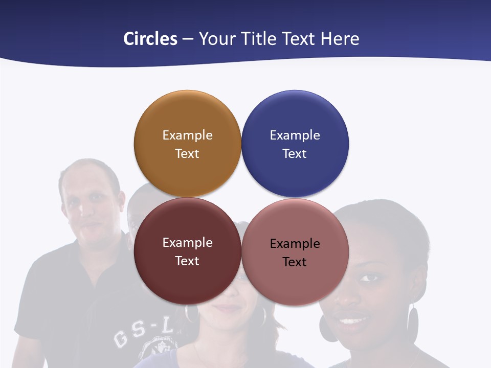 Touching Background Two PowerPoint Template