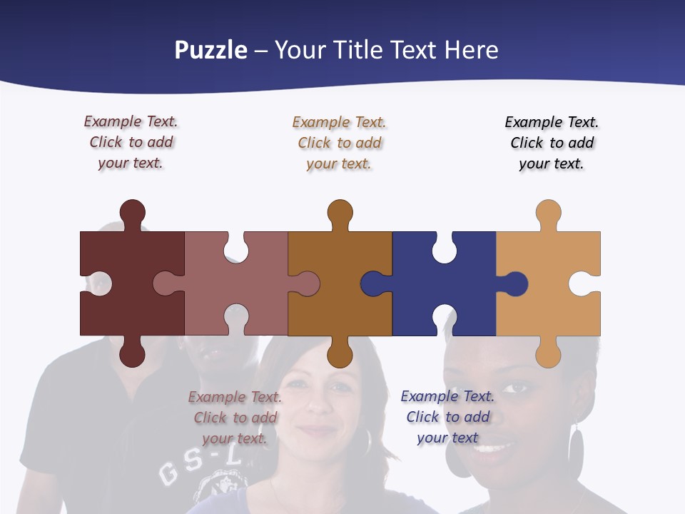 Touching Background Two PowerPoint Template