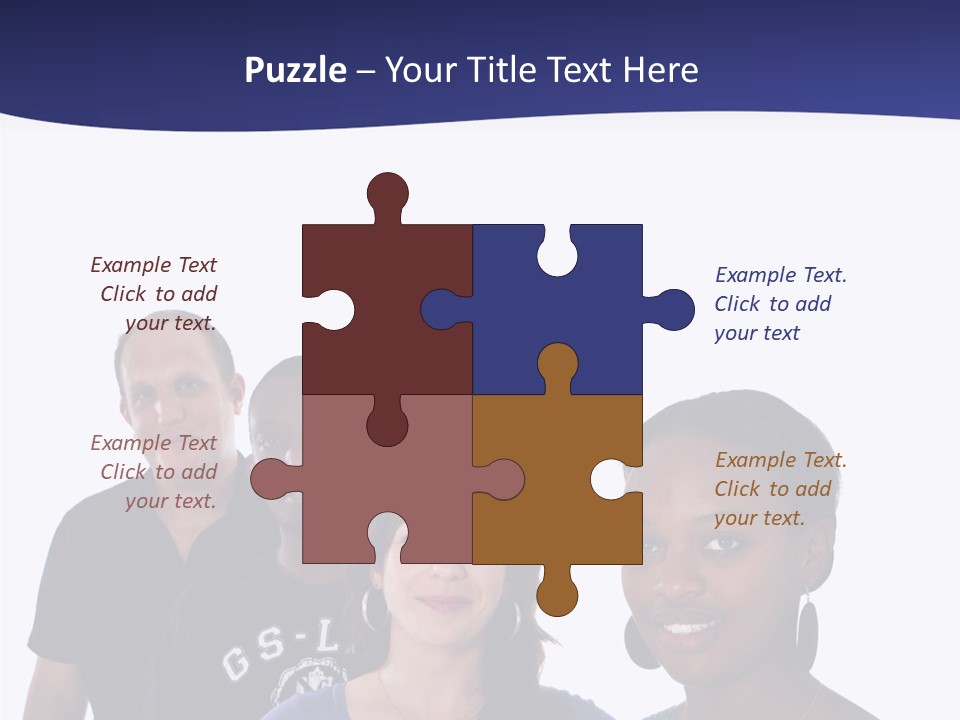 Touching Background Two PowerPoint Template