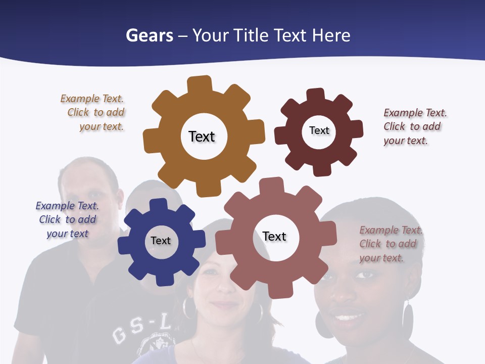 Touching Background Two PowerPoint Template