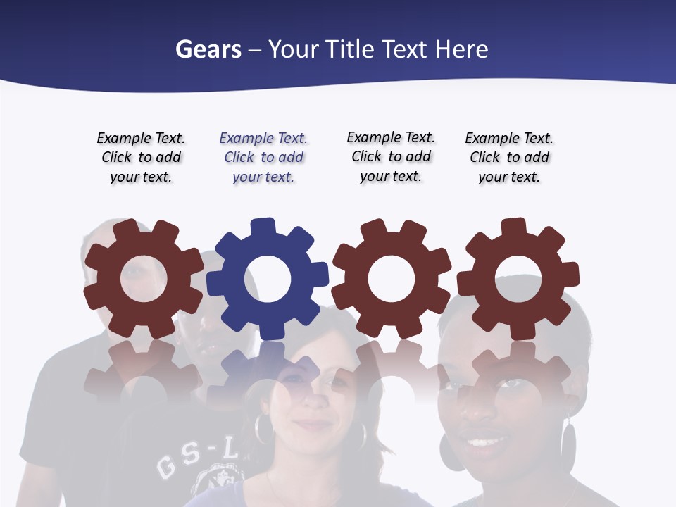 Touching Background Two PowerPoint Template