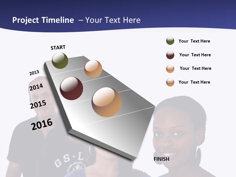 Touching Background Two PowerPoint Template
