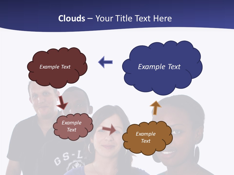 Touching Background Two PowerPoint Template