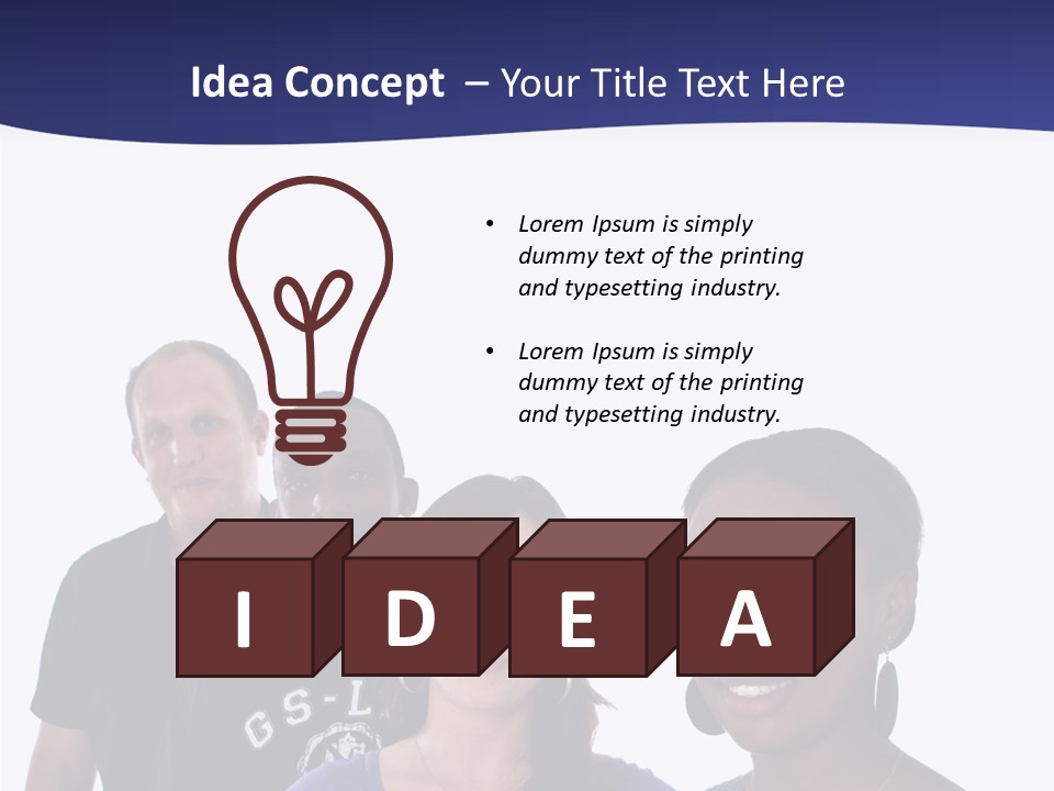 Touching Background Two PowerPoint Template