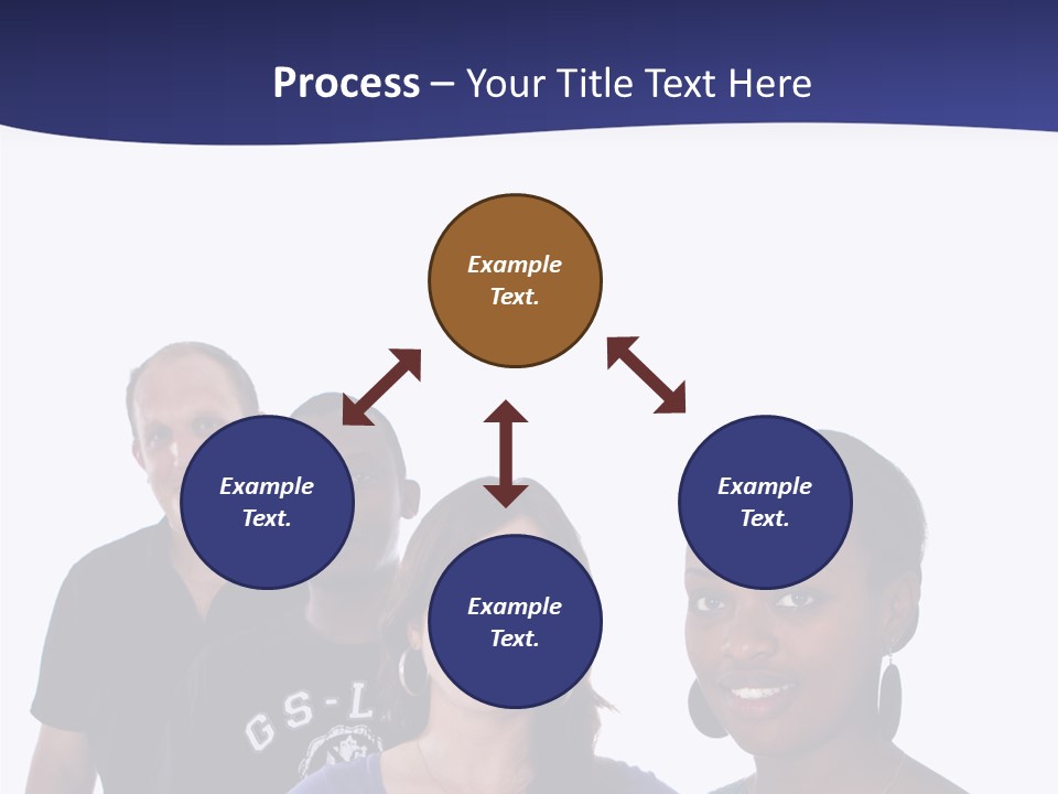 Touching Background Two PowerPoint Template