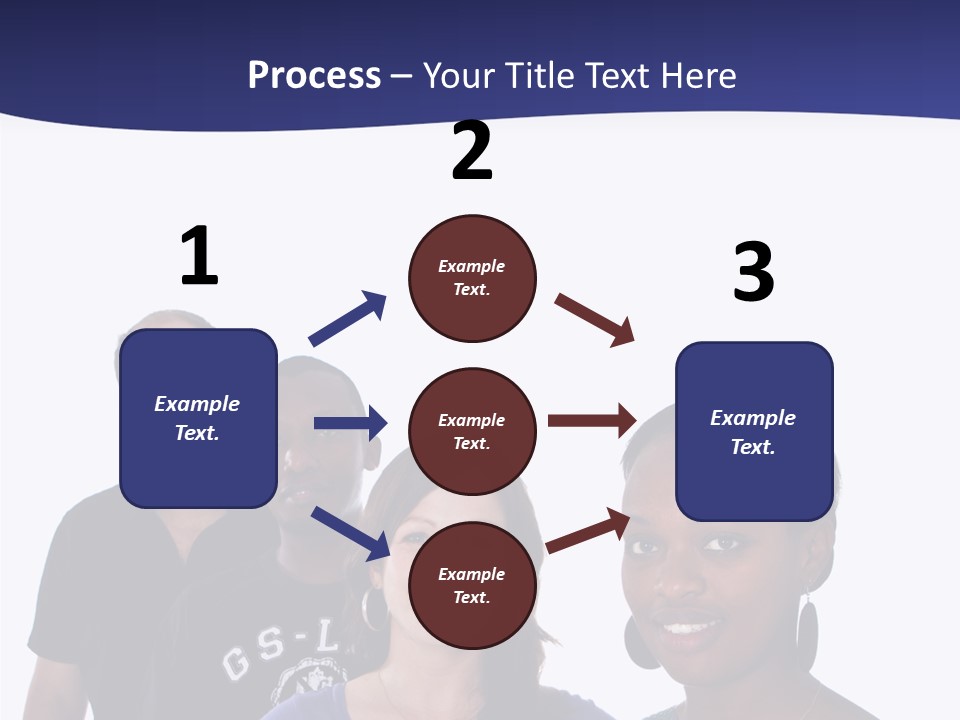 Touching Background Two PowerPoint Template