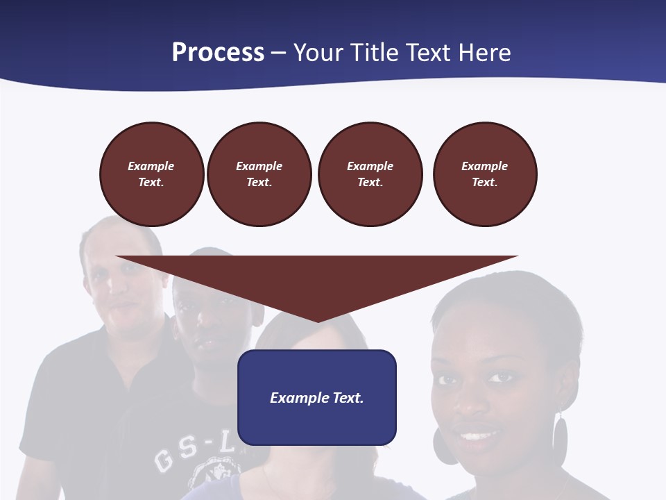 Touching Background Two PowerPoint Template