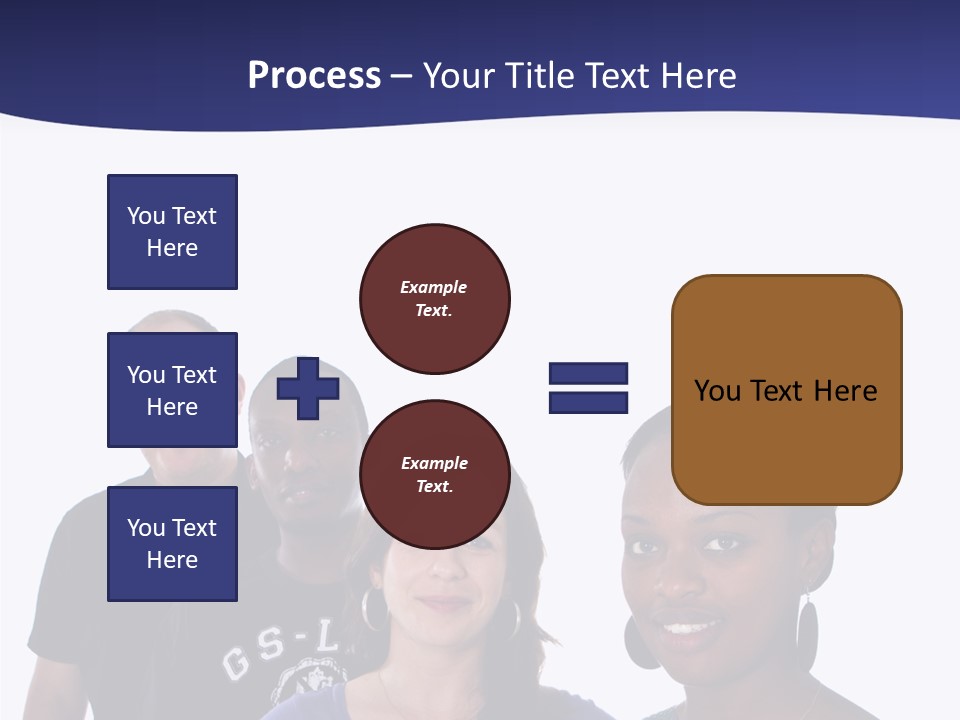 Touching Background Two PowerPoint Template