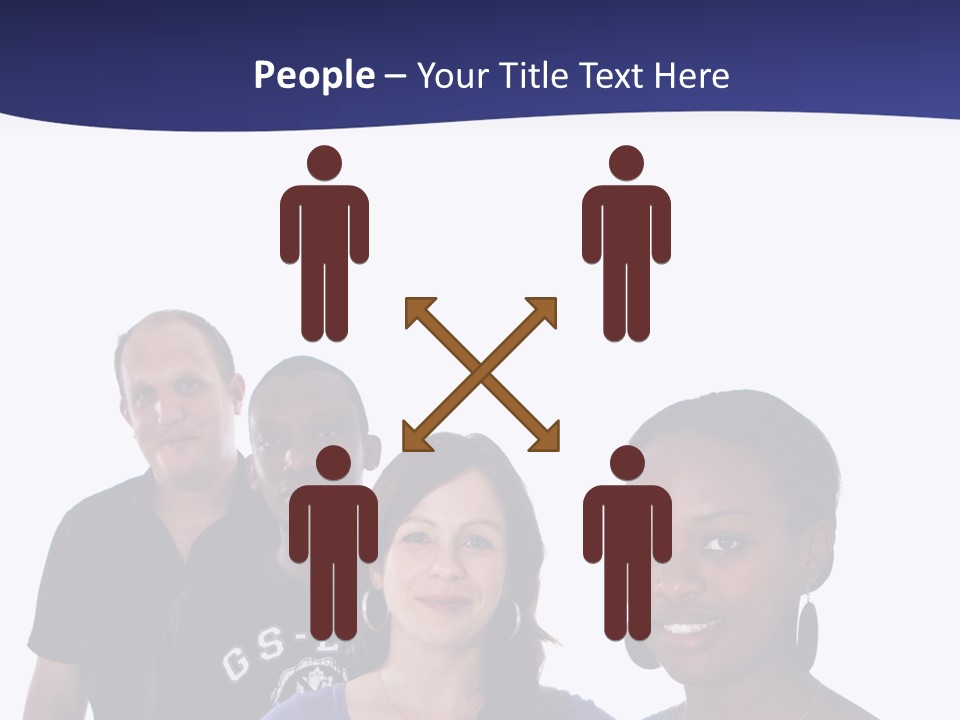 Touching Background Two PowerPoint Template