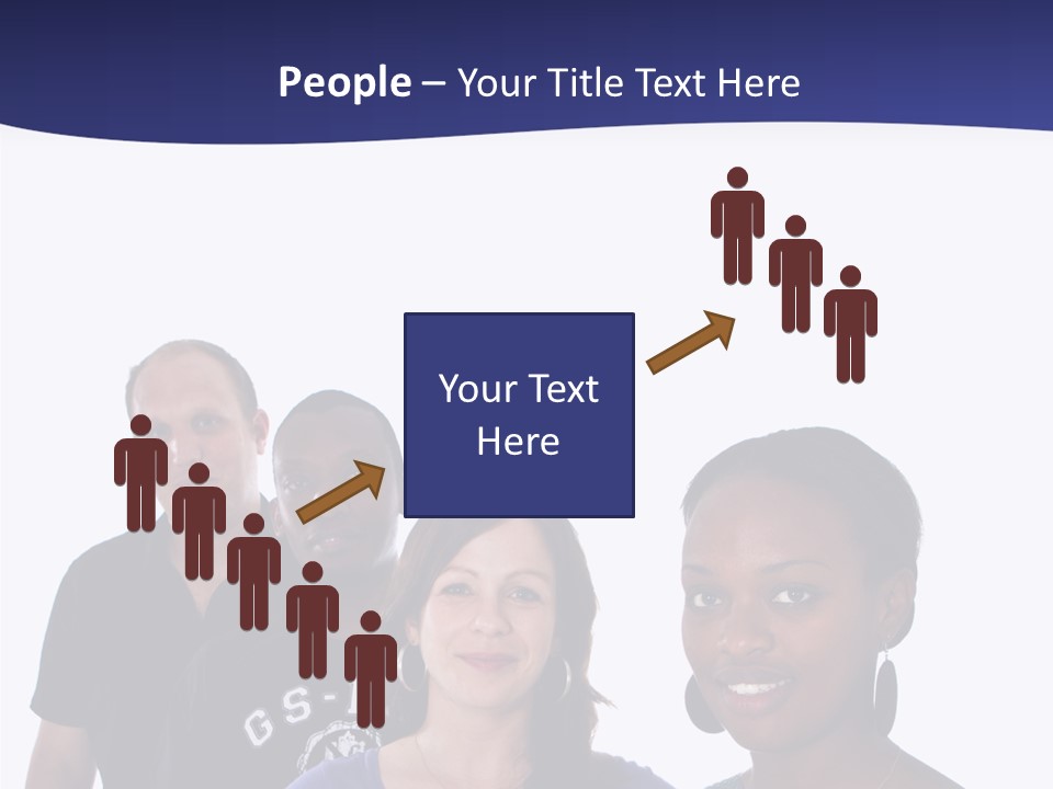 Touching Background Two PowerPoint Template