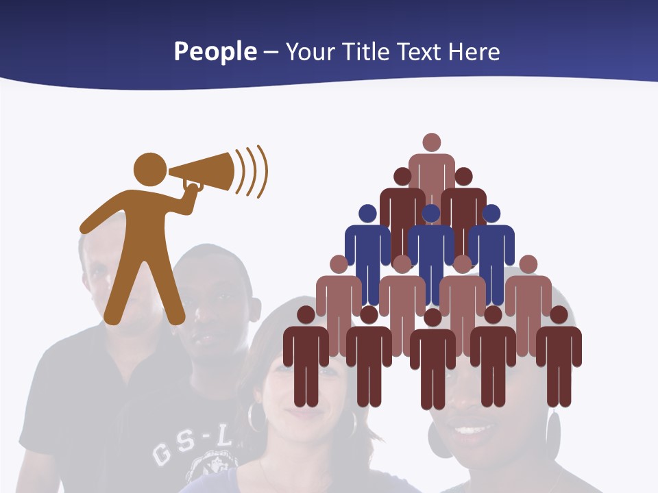 Touching Background Two PowerPoint Template