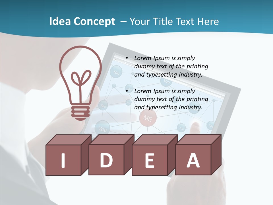 Senior  Closeup Senior PowerPoint Template