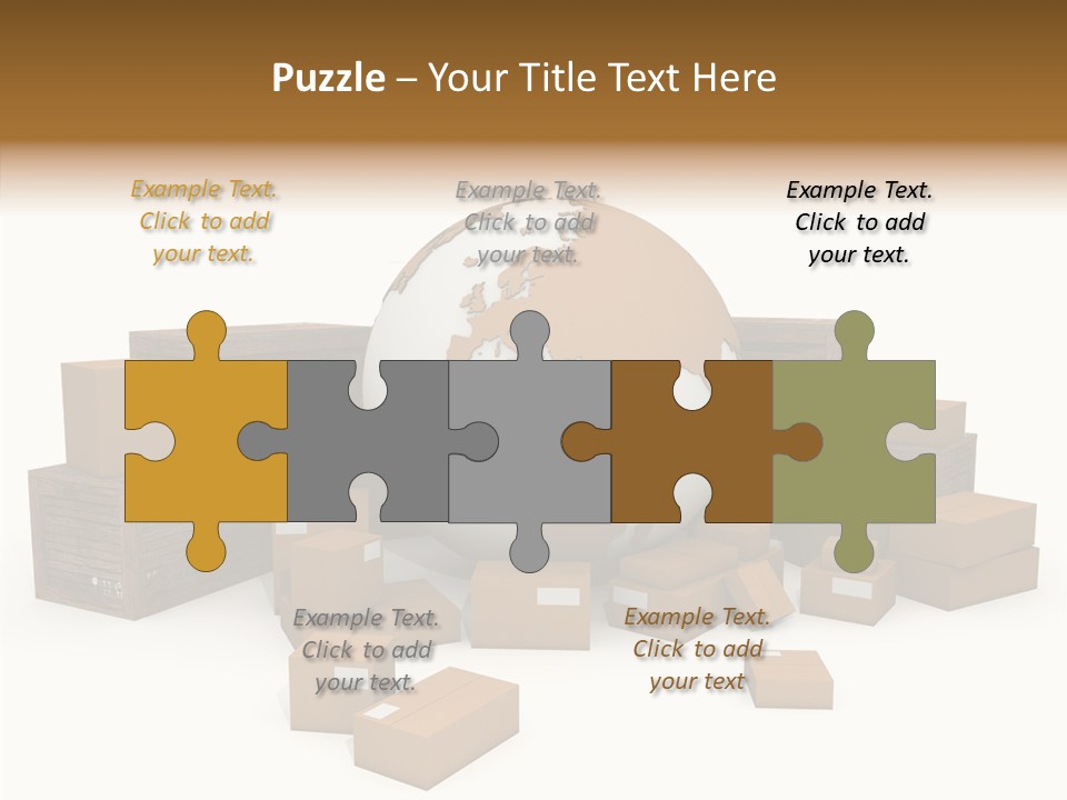 Closeup Finger White Background PowerPoint Template