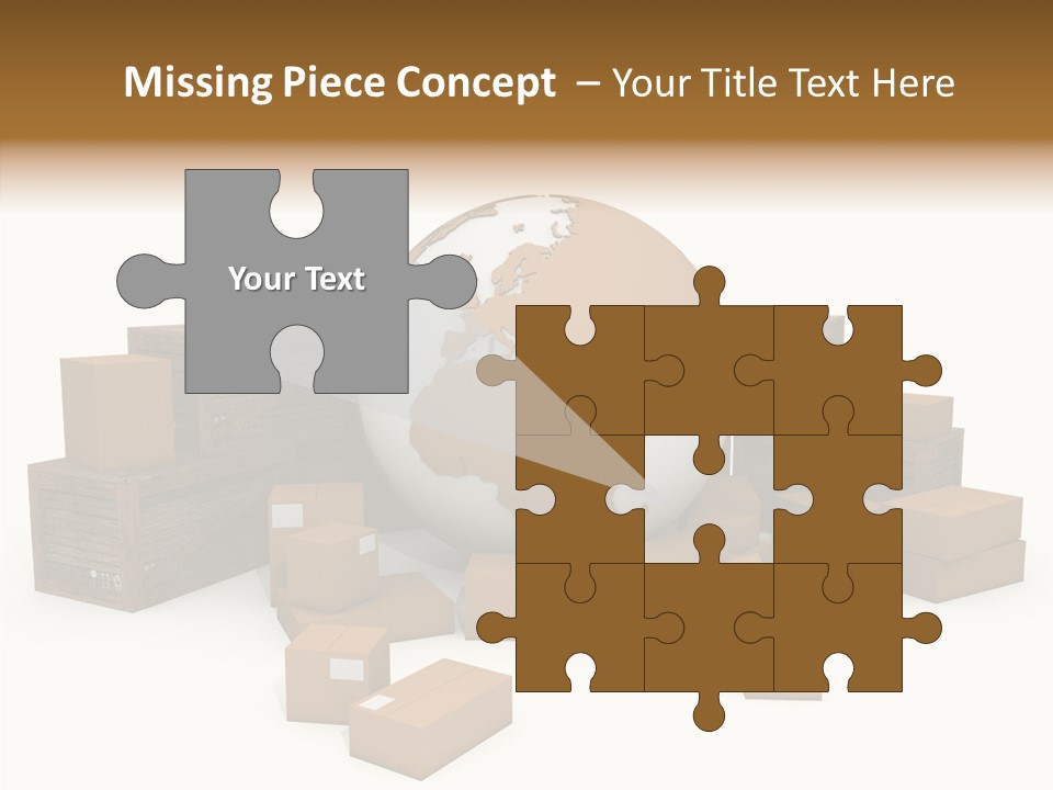 Closeup Finger White Background PowerPoint Template