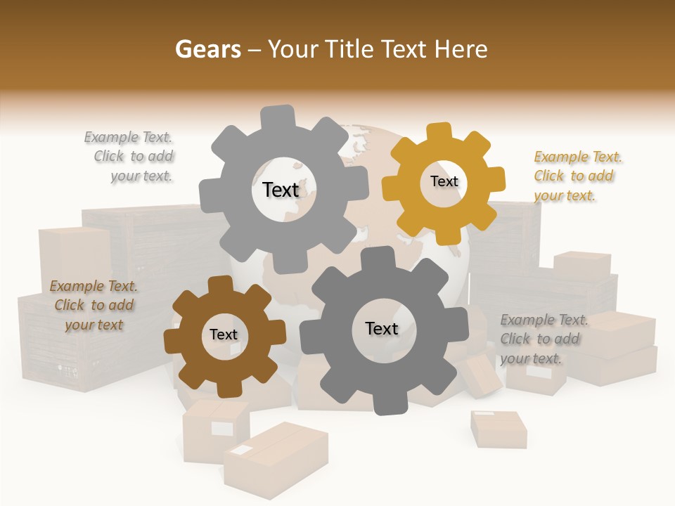 Closeup Finger White Background PowerPoint Template