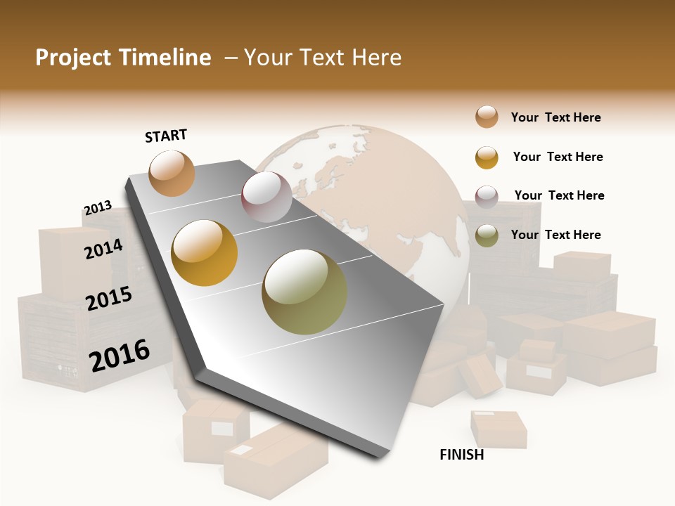 Closeup Finger White Background PowerPoint Template