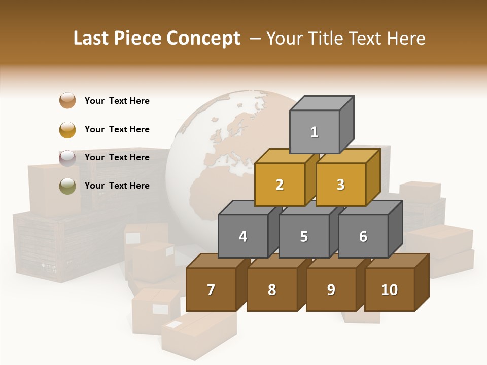 Closeup Finger White Background PowerPoint Template