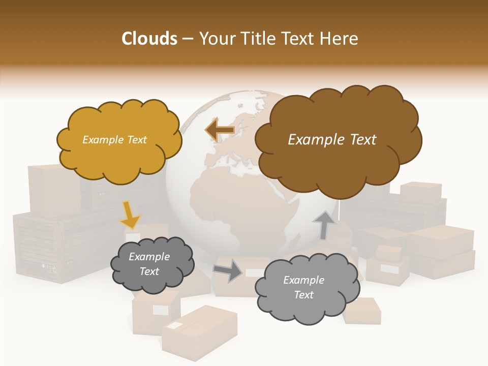 Closeup Finger White Background PowerPoint Template