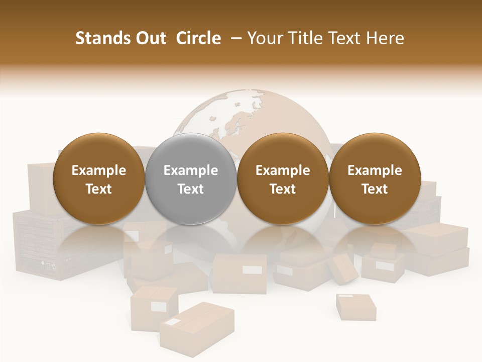 Closeup Finger White Background PowerPoint Template