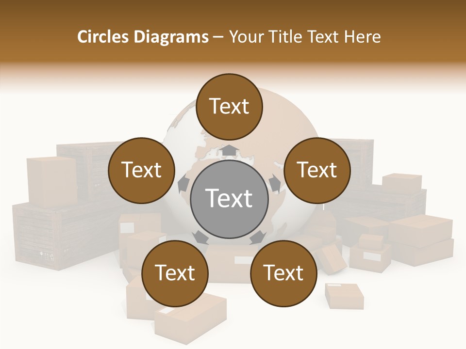 Closeup Finger White Background PowerPoint Template