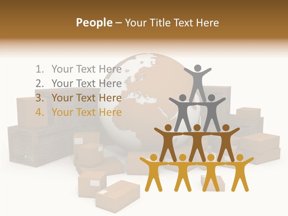 Closeup Finger White Background PowerPoint Template