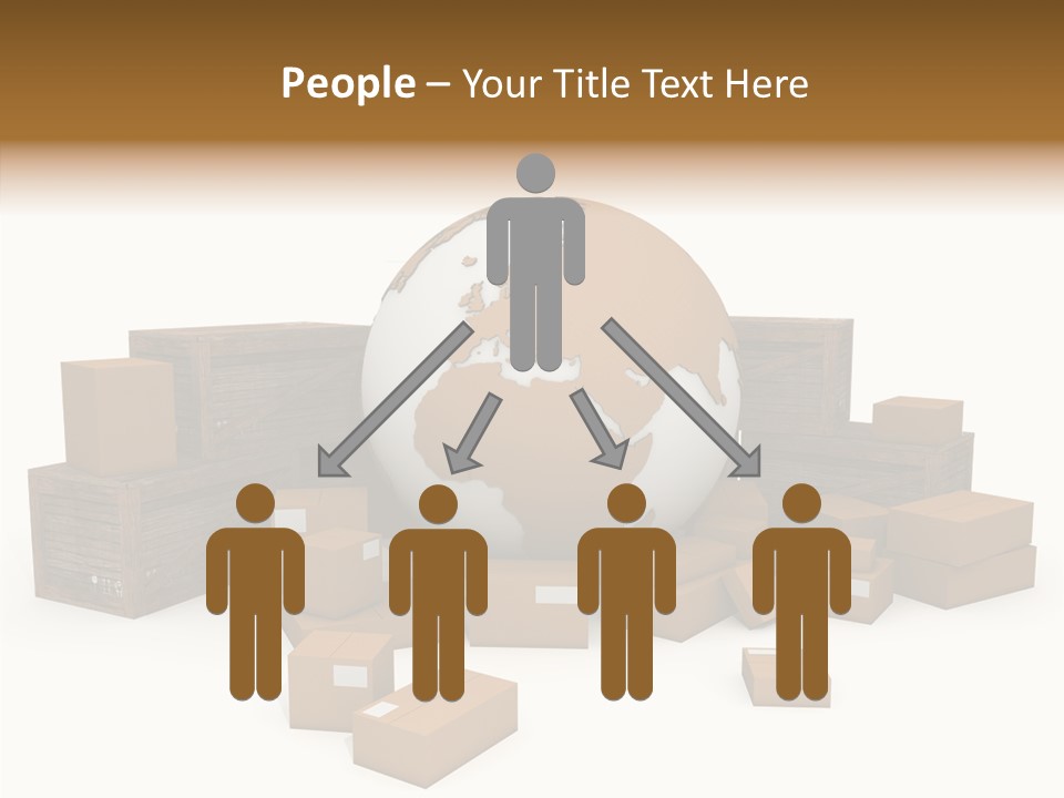 Closeup Finger White Background PowerPoint Template