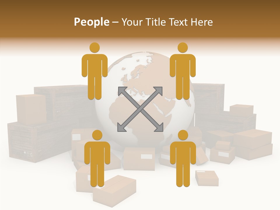 Closeup Finger White Background PowerPoint Template