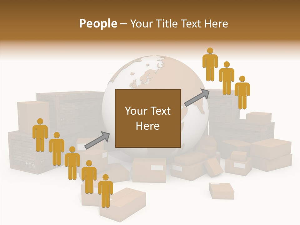 Closeup Finger White Background PowerPoint Template