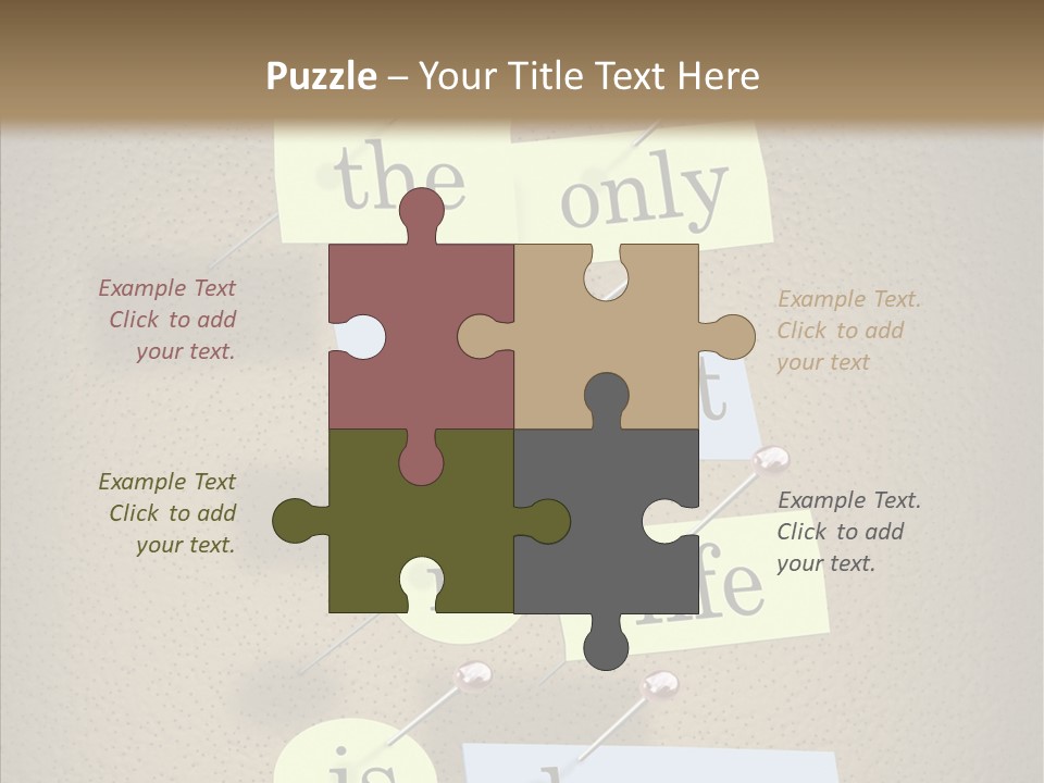 Togetherness Care Hold PowerPoint Template