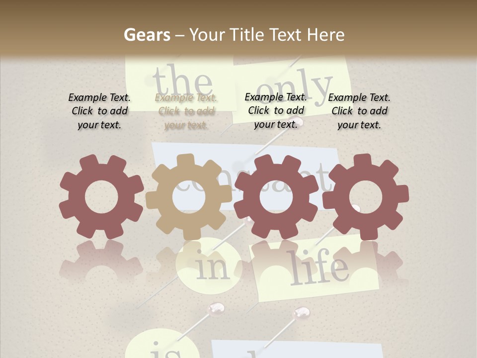 Togetherness Care Hold PowerPoint Template