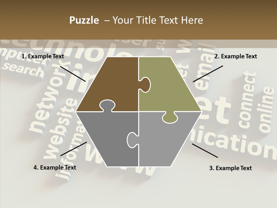 Helping Hand Touching Aging PowerPoint Template