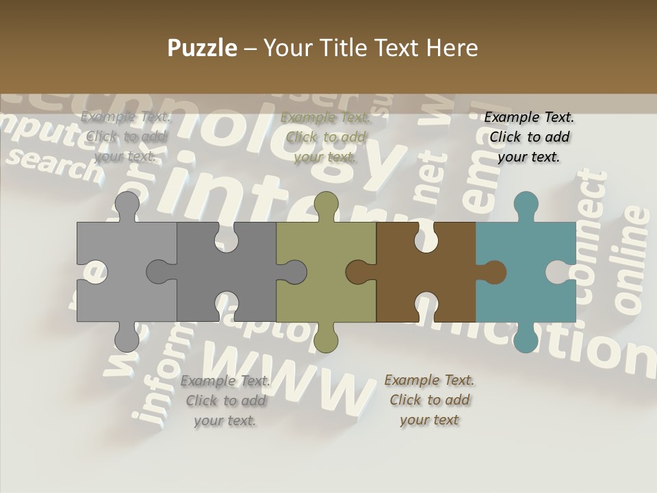 Helping Hand Touching Aging PowerPoint Template