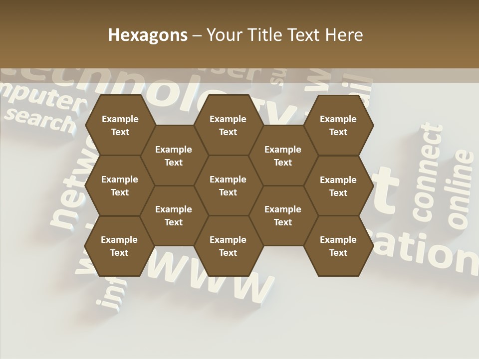 Helping Hand Touching Aging PowerPoint Template