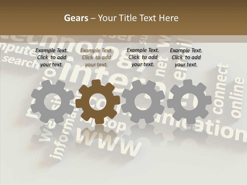 Helping Hand Touching Aging PowerPoint Template