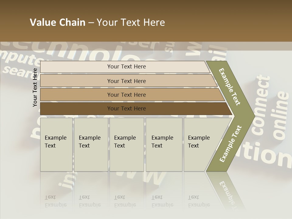 Helping Hand Touching Aging PowerPoint Template
