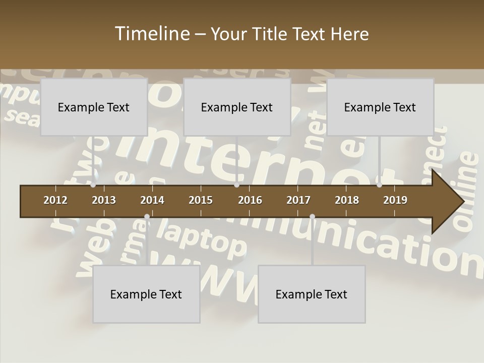 Helping Hand Touching Aging PowerPoint Template