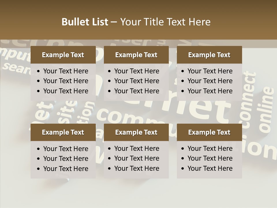 Helping Hand Touching Aging PowerPoint Template