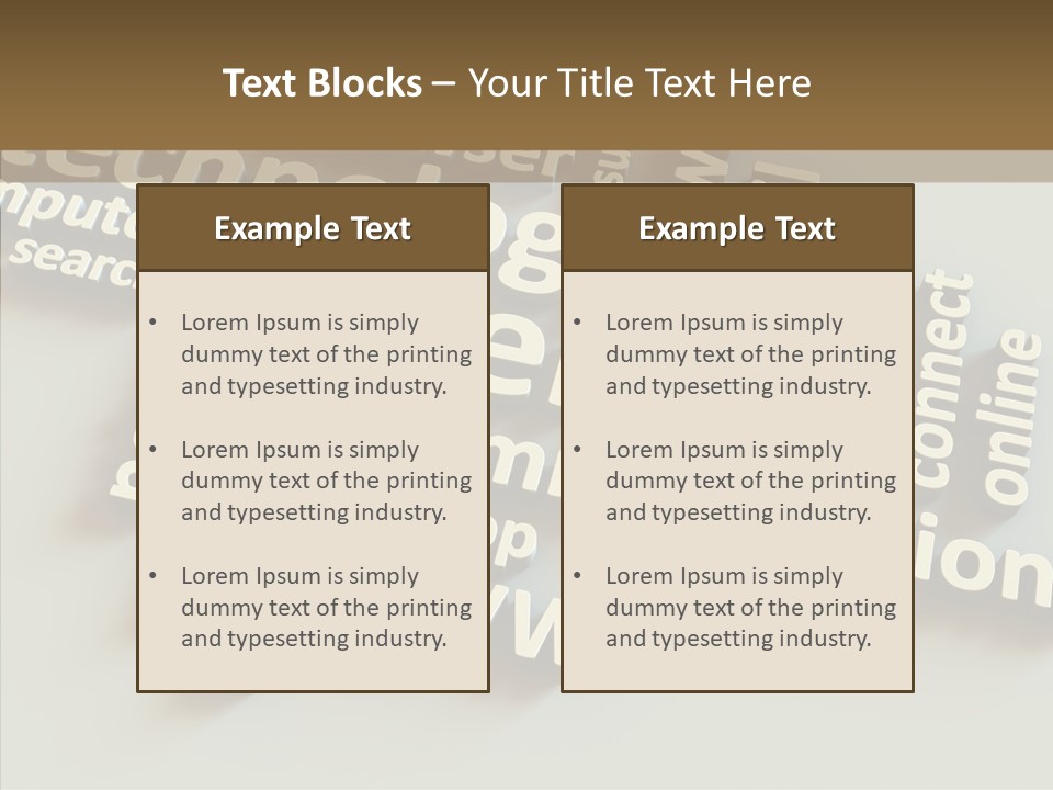 Helping Hand Touching Aging PowerPoint Template