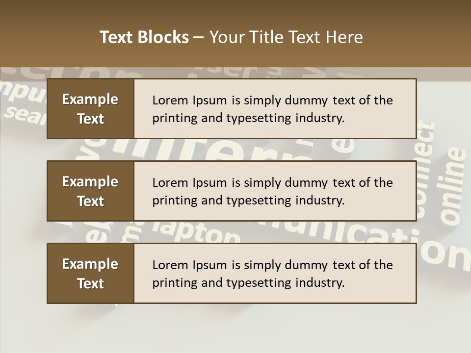 Helping Hand Touching Aging PowerPoint Template
