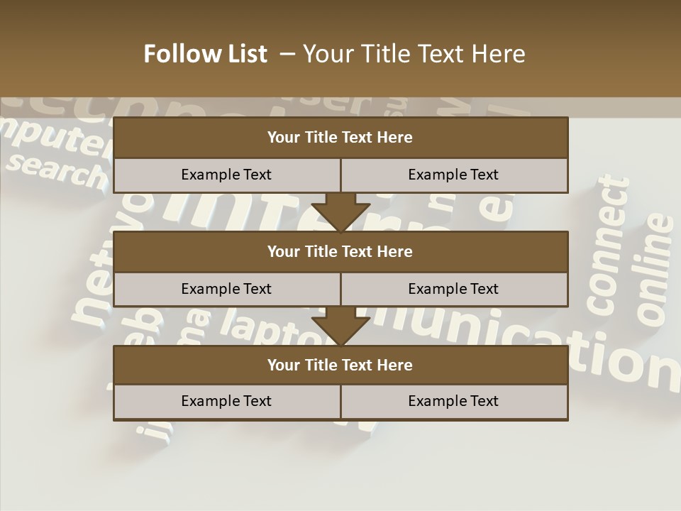 Helping Hand Touching Aging PowerPoint Template