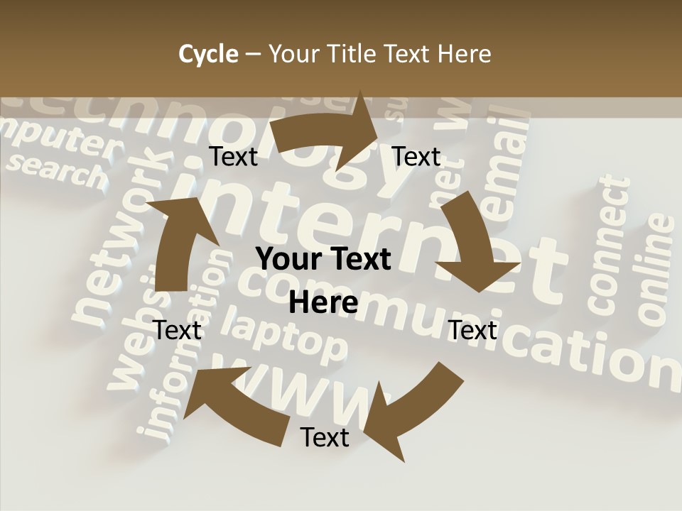 Helping Hand Touching Aging PowerPoint Template