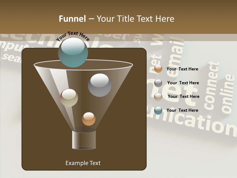 Helping Hand Touching Aging PowerPoint Template