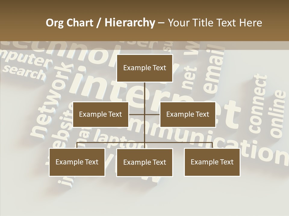 Helping Hand Touching Aging PowerPoint Template