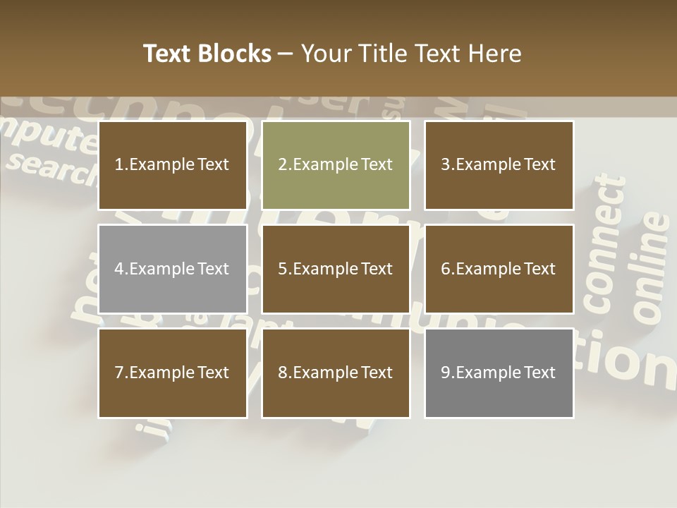 Helping Hand Touching Aging PowerPoint Template