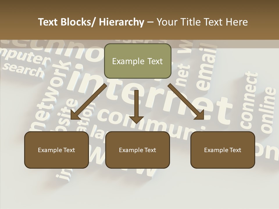 Helping Hand Touching Aging PowerPoint Template