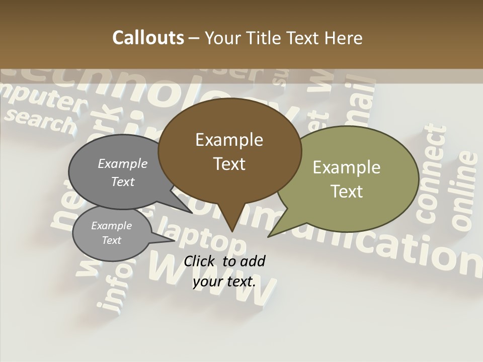 Helping Hand Touching Aging PowerPoint Template