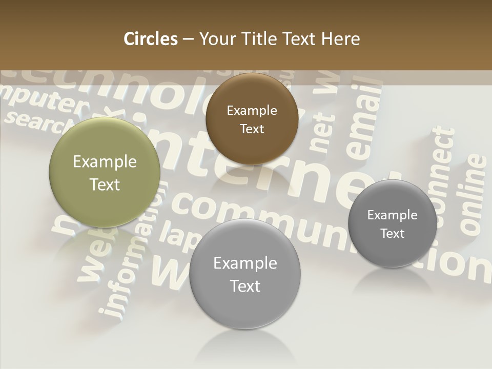 Helping Hand Touching Aging PowerPoint Template