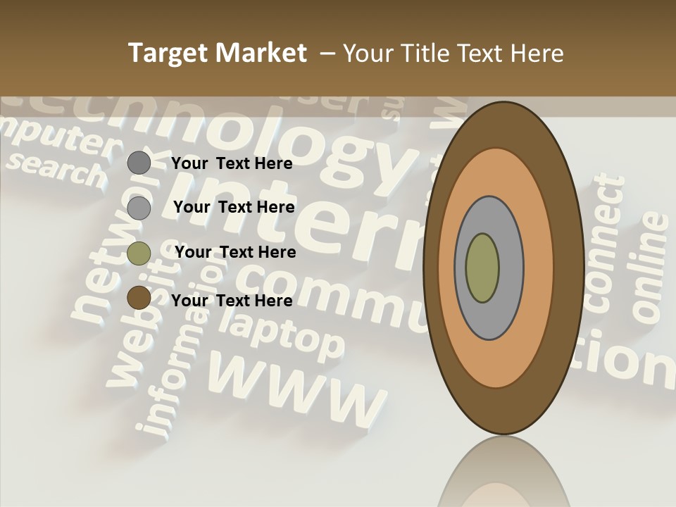 Helping Hand Touching Aging PowerPoint Template