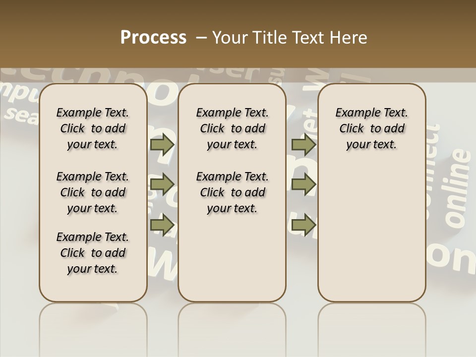 Helping Hand Touching Aging PowerPoint Template